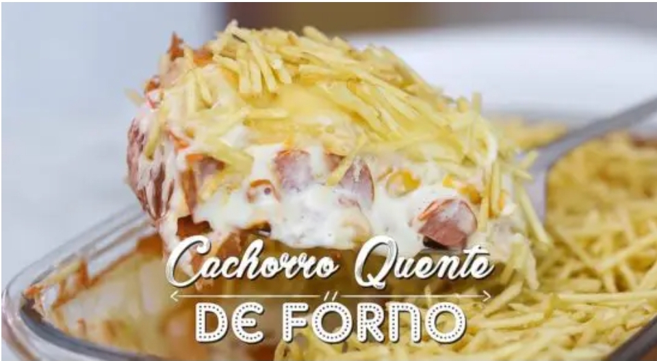 Como fazer Cachorro quente de Forno 